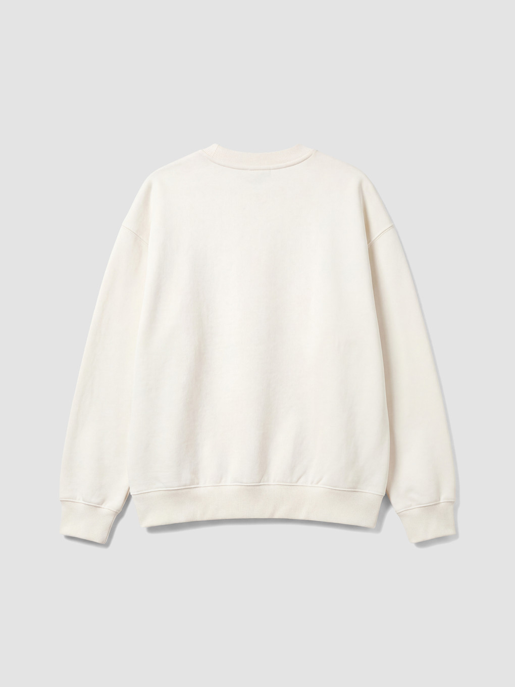 Crew Neck Girls' Thick Sweatshirt-2