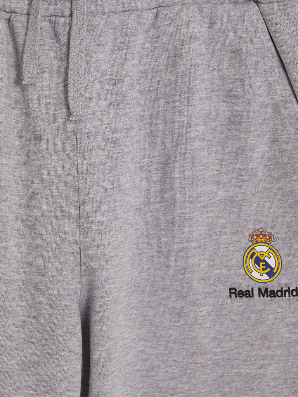 Gri Real Madrid Erkek Çocuk Jogger Eşofman Altı-1
