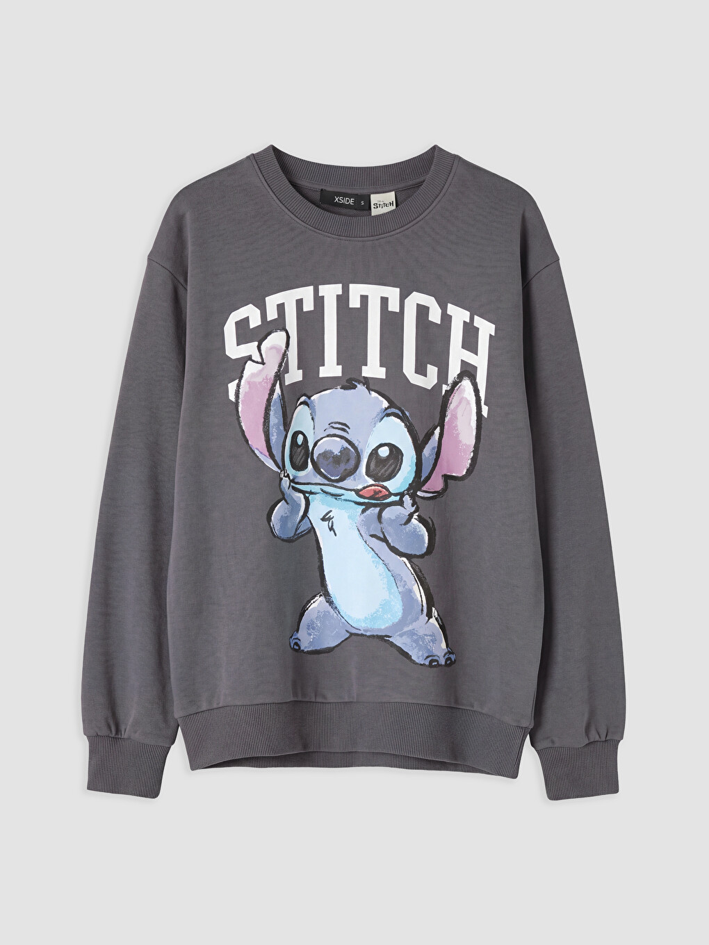 Woman Anthracite Sweatshirt-4
