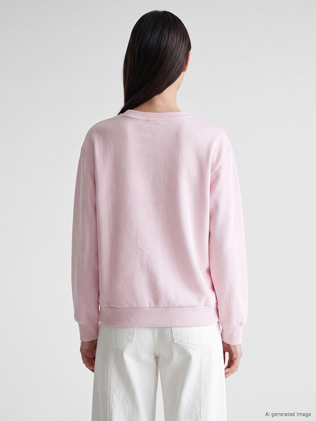 Femër Roze Sweatshirt-3