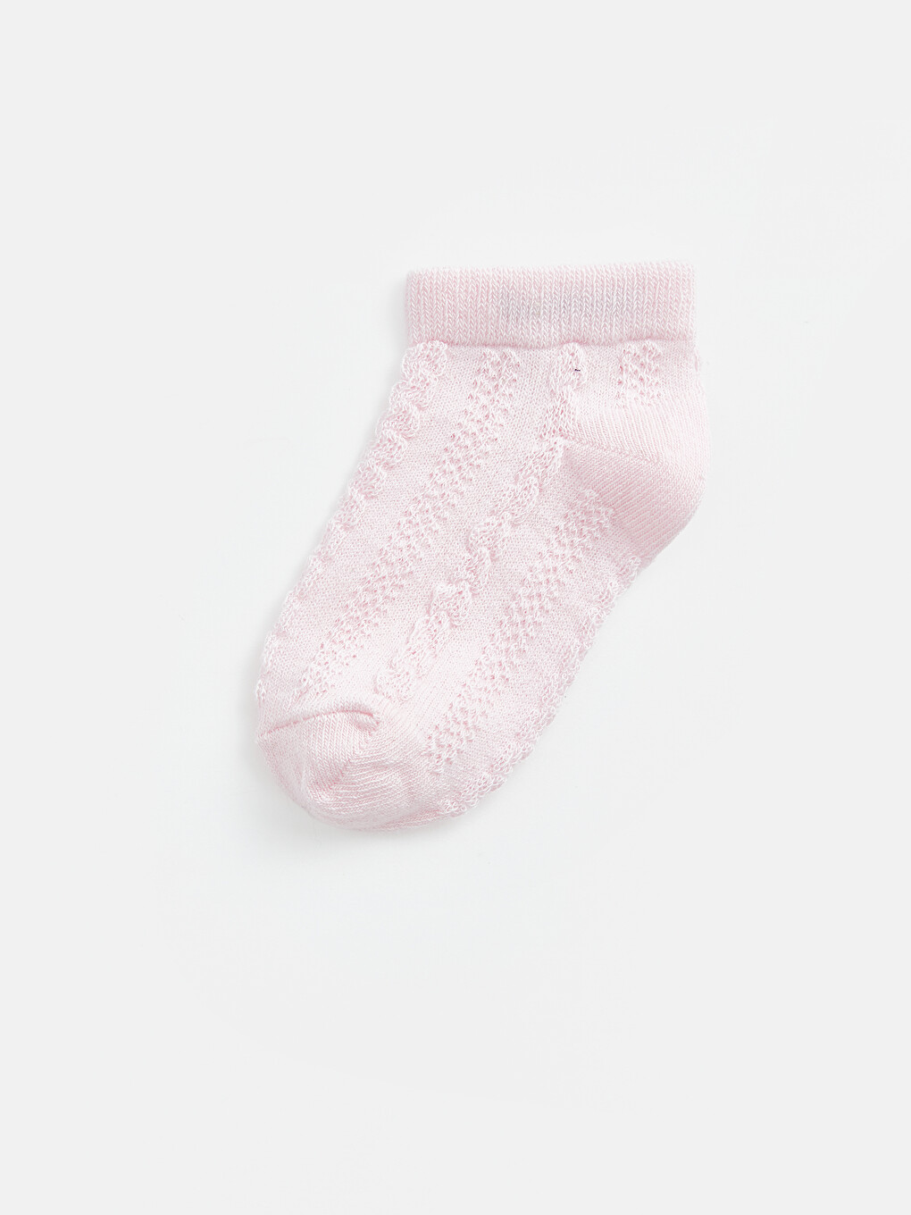 Patterned Baby Girls' Trainer Socks 5 Pack-3