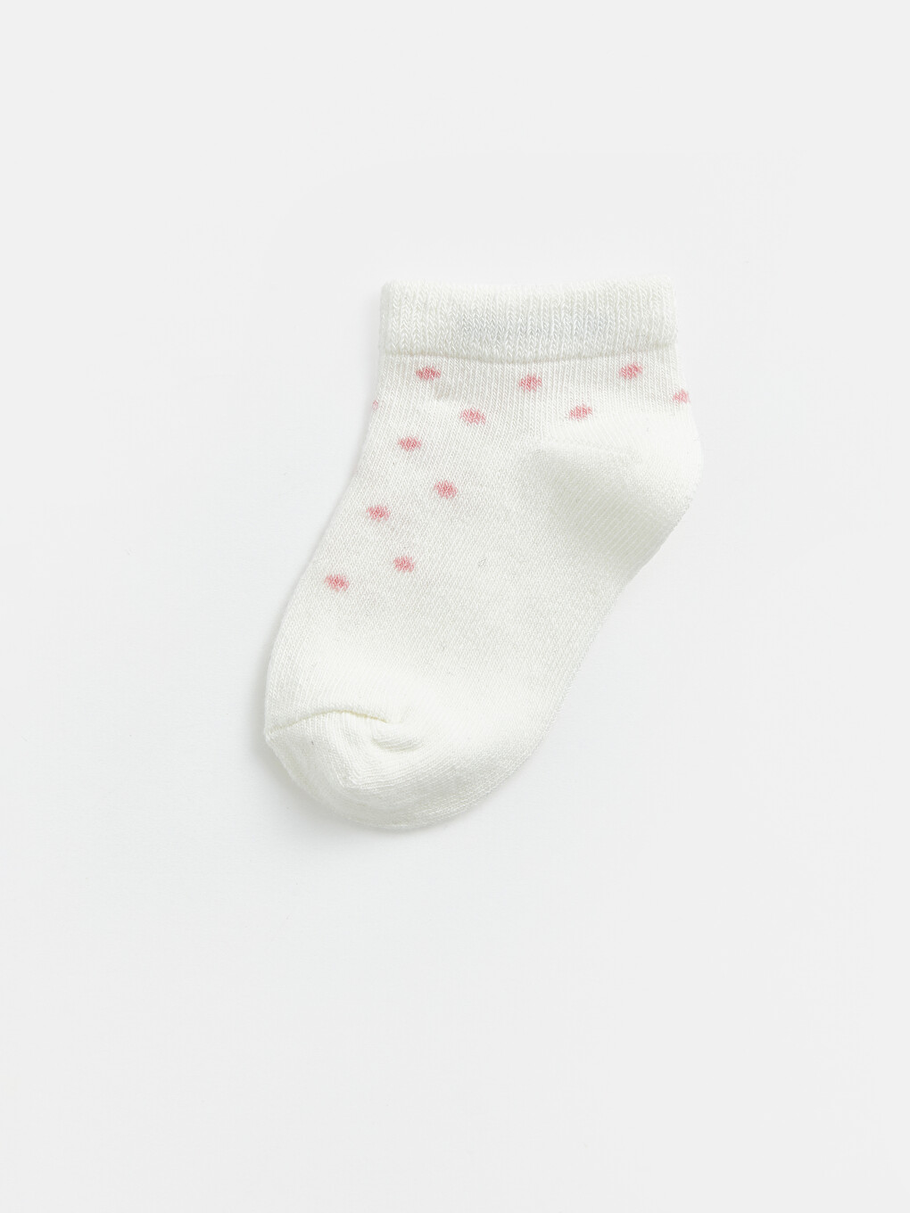 Patterned Baby Girls' Trainer Socks 5 Pack-5