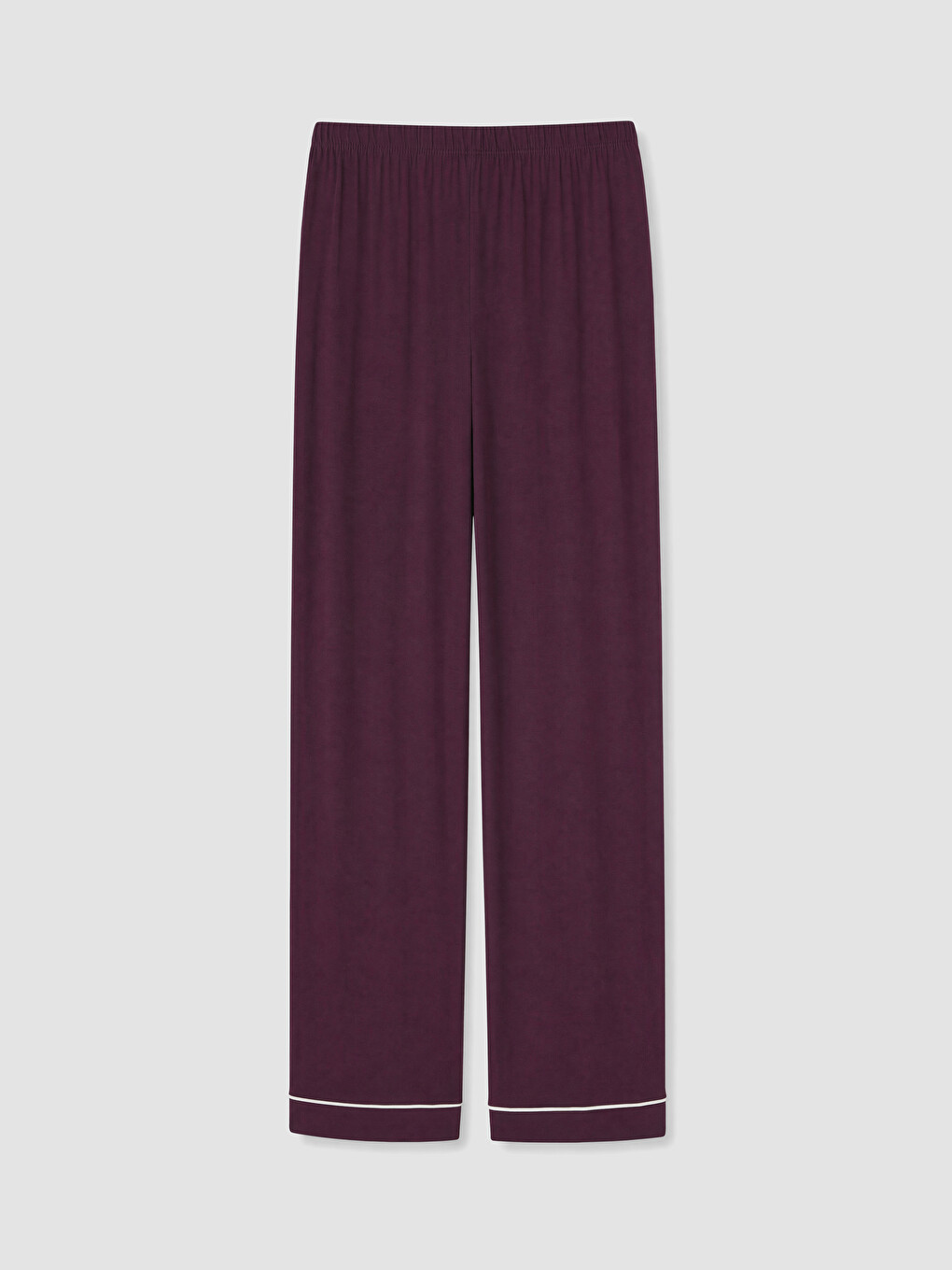 Mor Gömlek Yaka Kadın Pijama Takımı-4