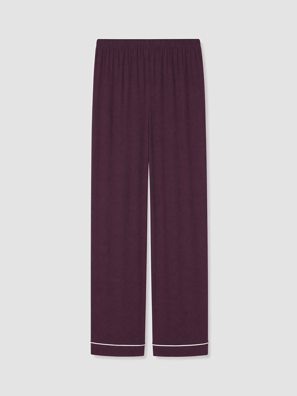 Mor Gömlek Yaka Kadın Pijama Takımı-6