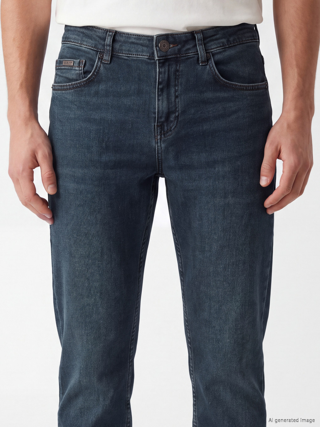 Man Green Jeans-2