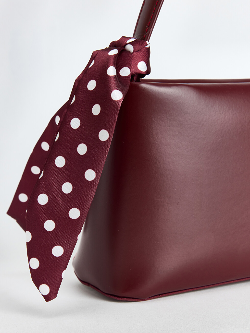 Woman Bordeaux Top-handle Bag-2