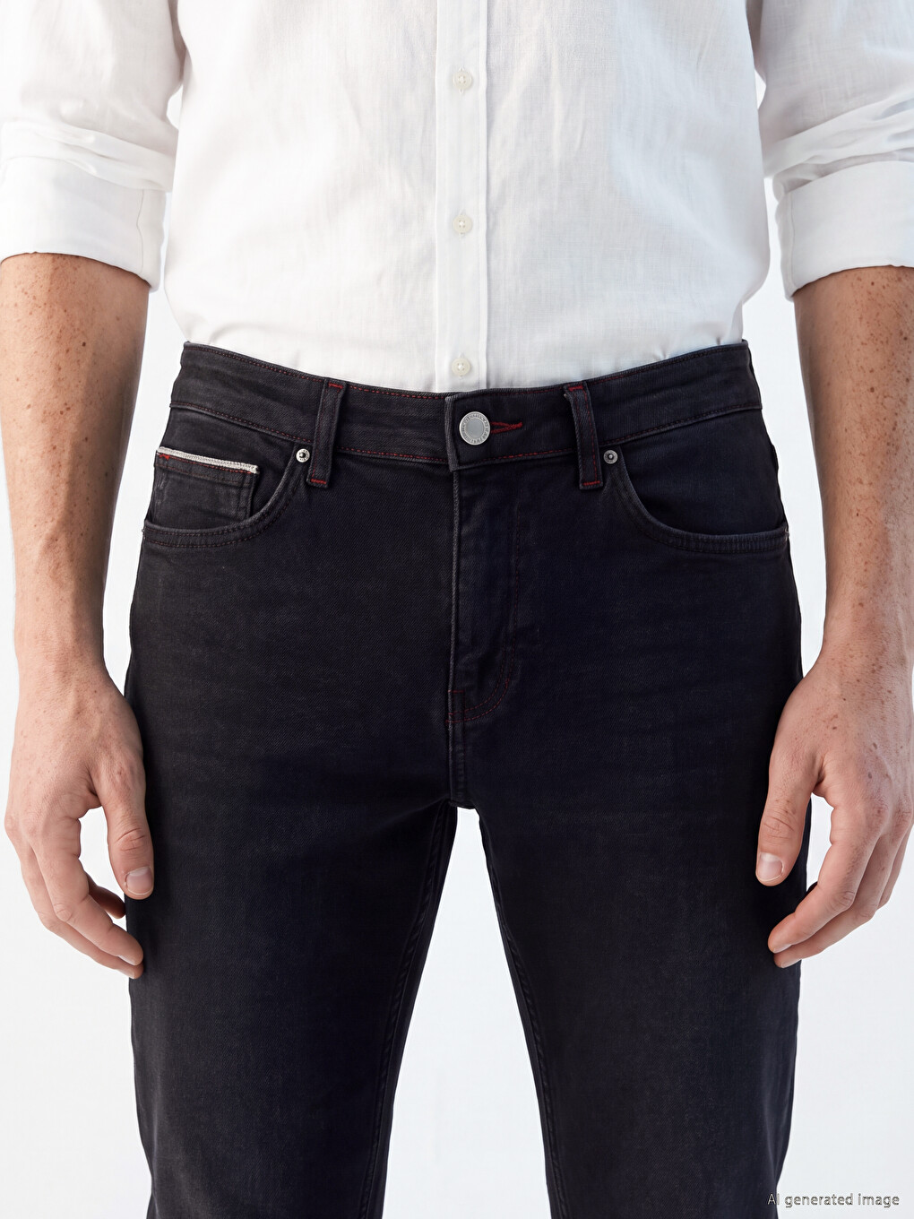 Regular Fit Debele Premium Farmerke-2