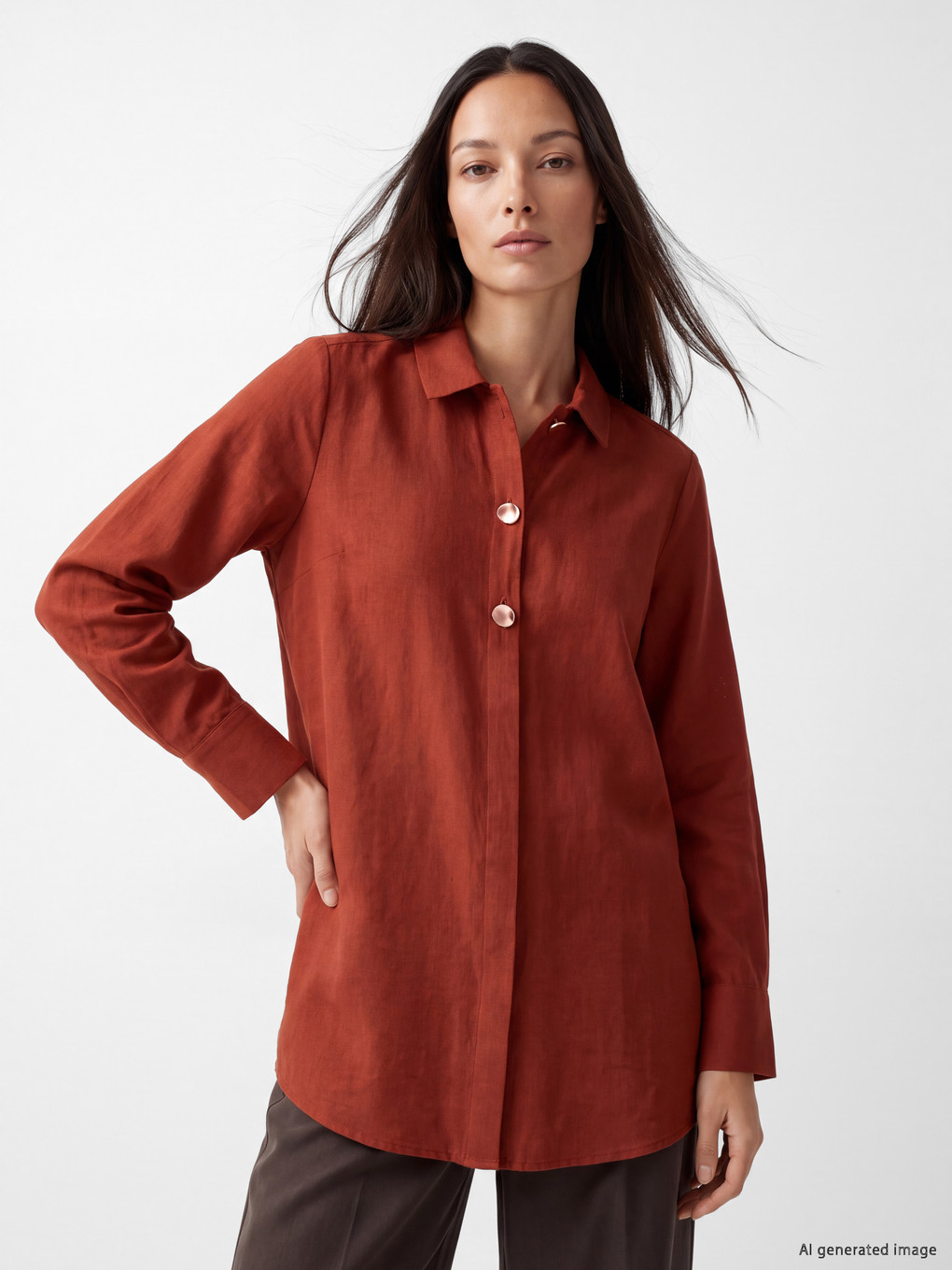 Relax Fit Women's Shirt Tunic