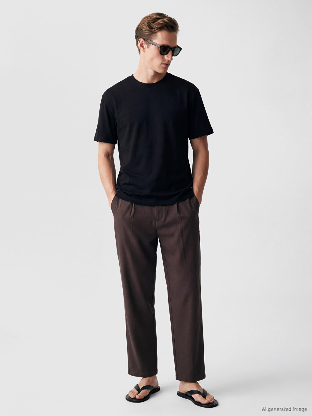 Crew Neck Men's T-shirt 2 Pack-1