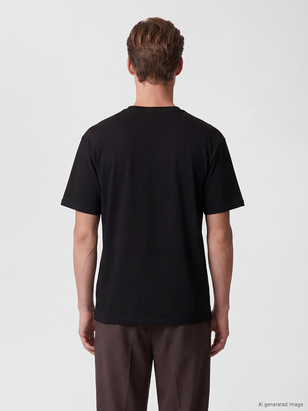 Crew Neck Men's T-shirt 2 Pack-3