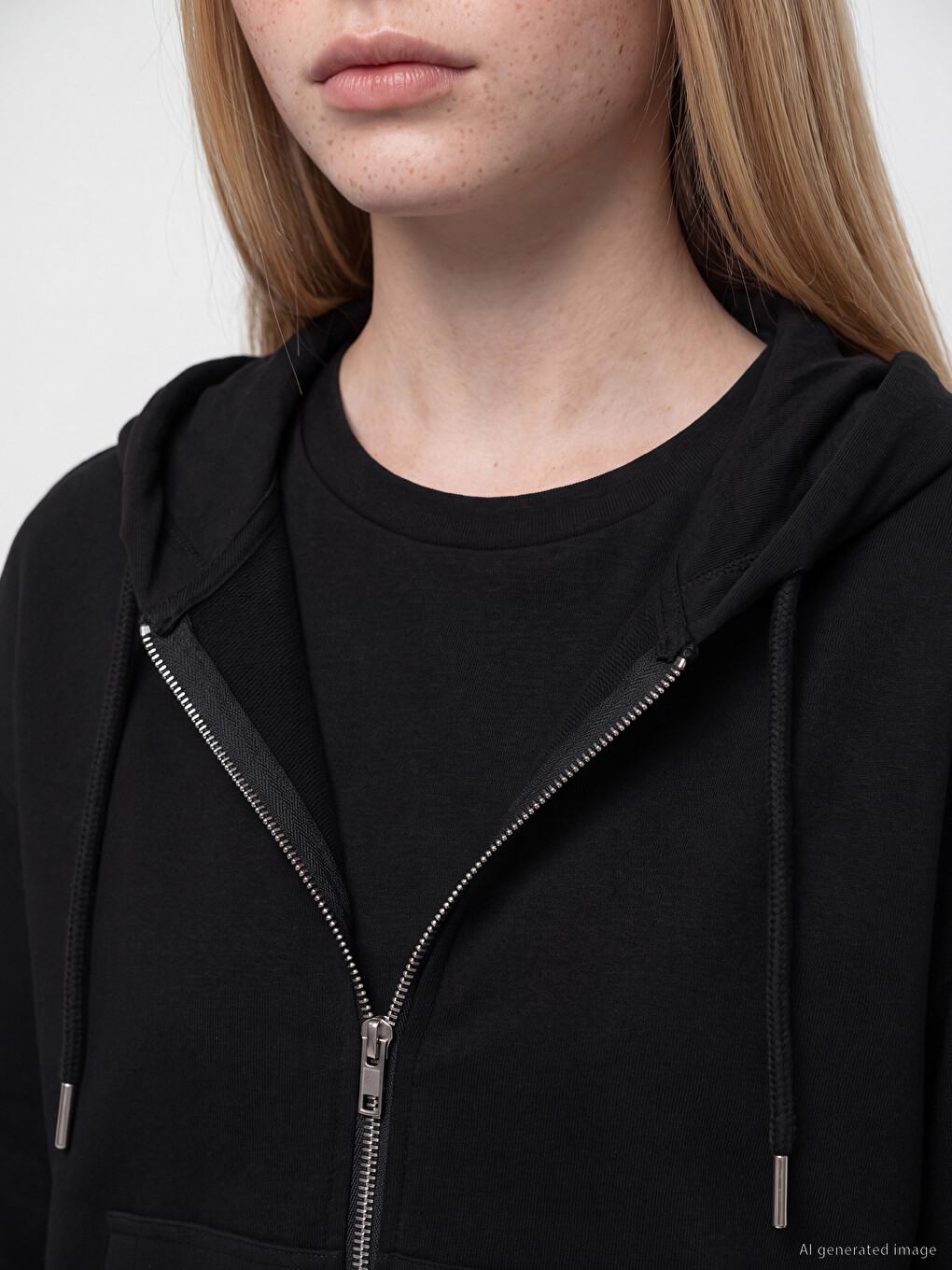 Soft Touch Women's Zip-up Sweatshirt-2