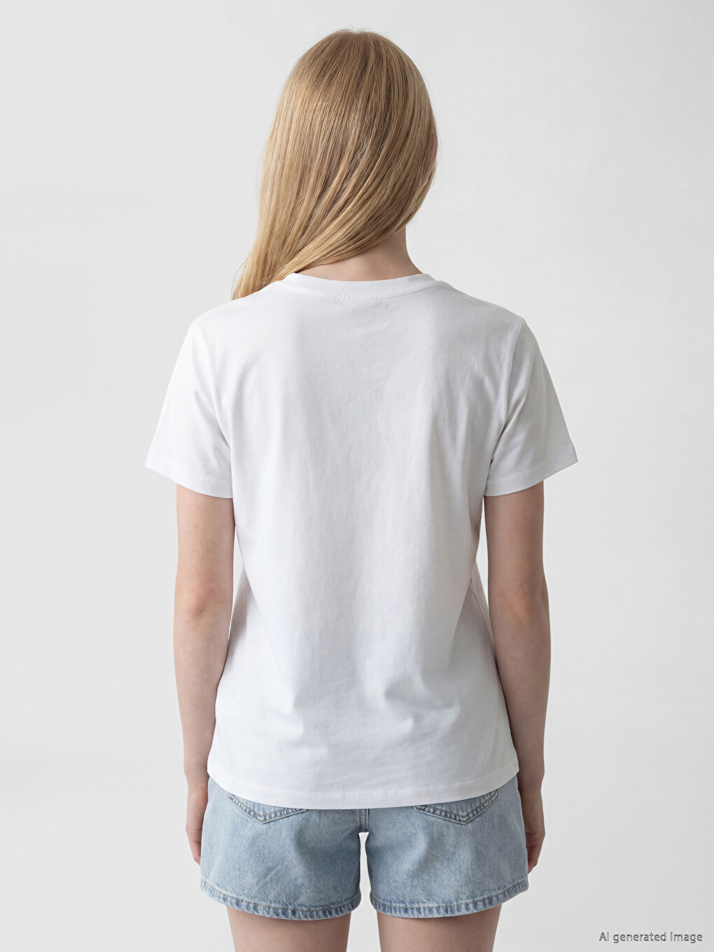 Embroidered 100% Cotton Women's T-shirt-3