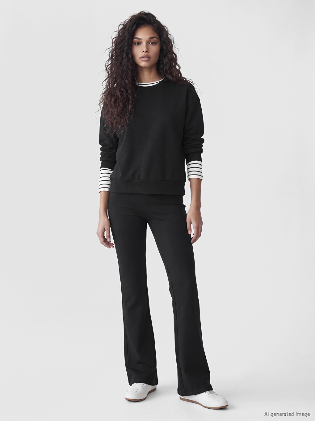 Soft Touch Oversize Women's Sweatshirt-1