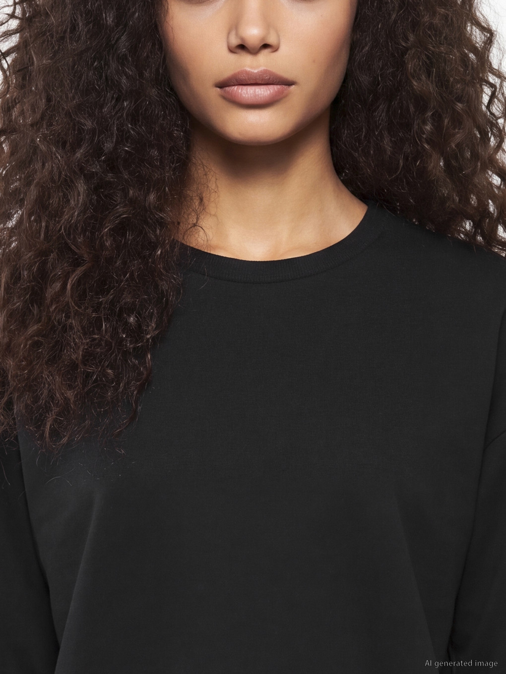 Soft Touch Oversize Women's Sweatshirt-2