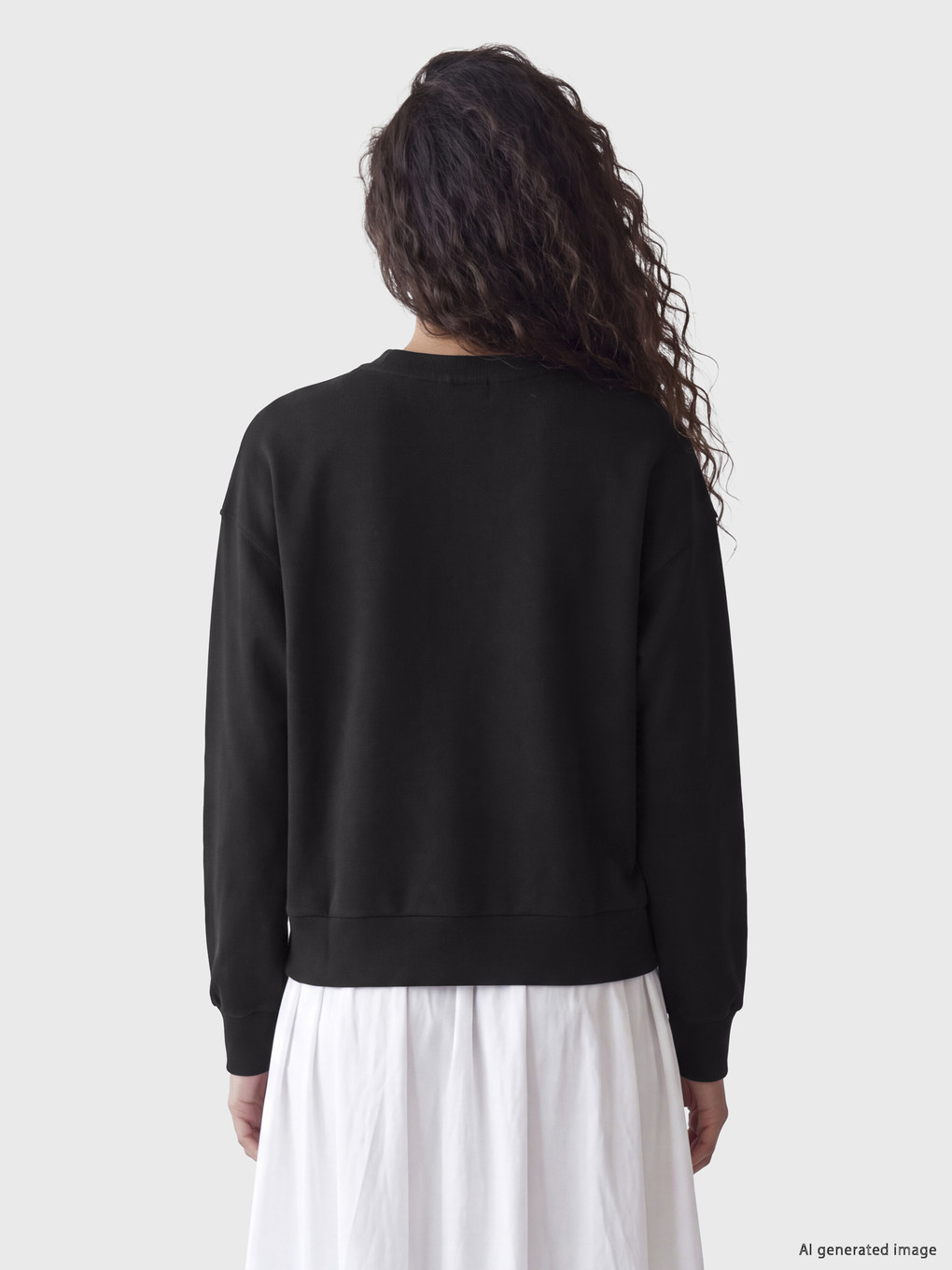 Printed Soft Touch Women's Sweatshirt-3