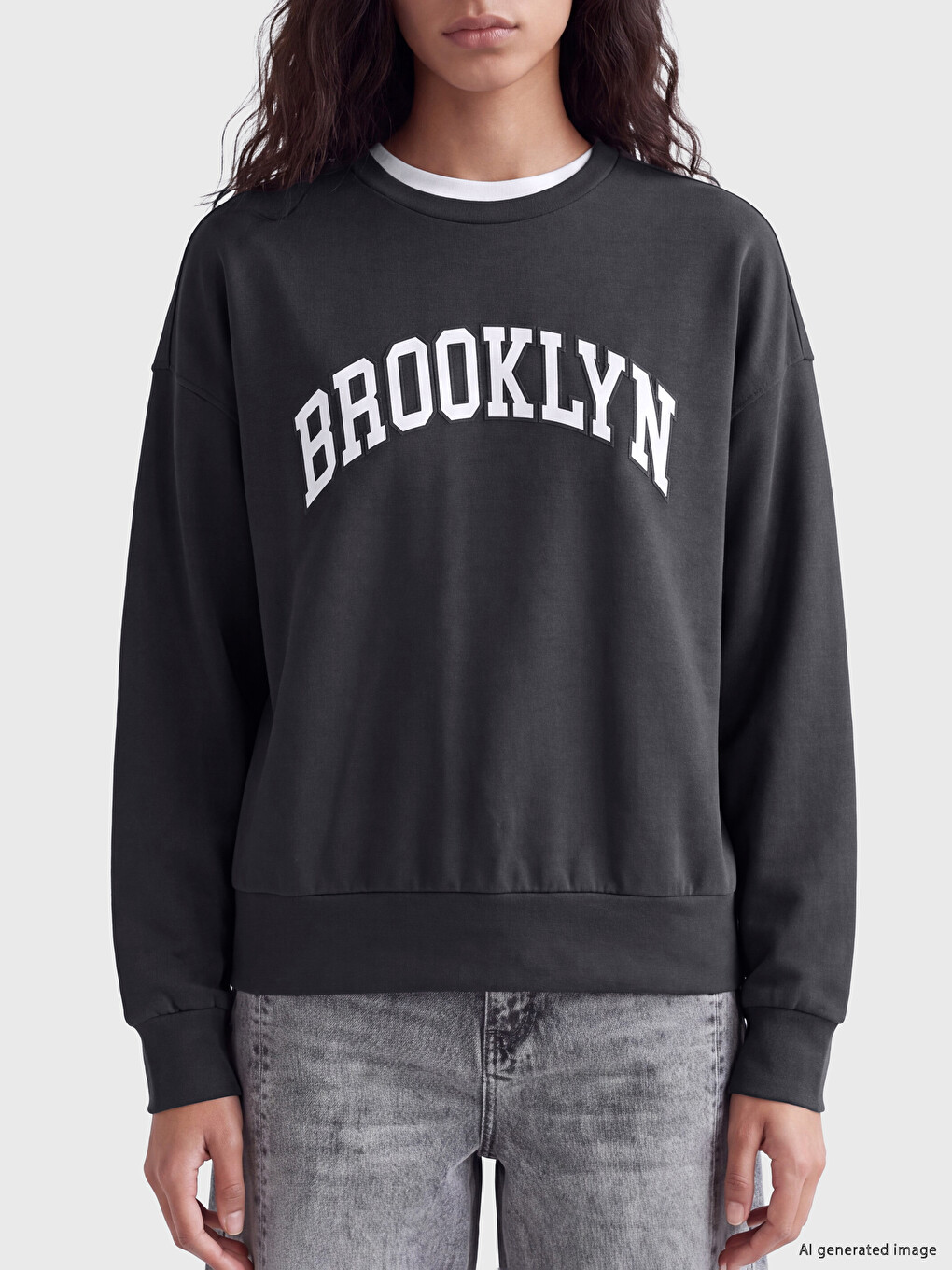 Printed Soft Touch Women's Sweatshirt-2