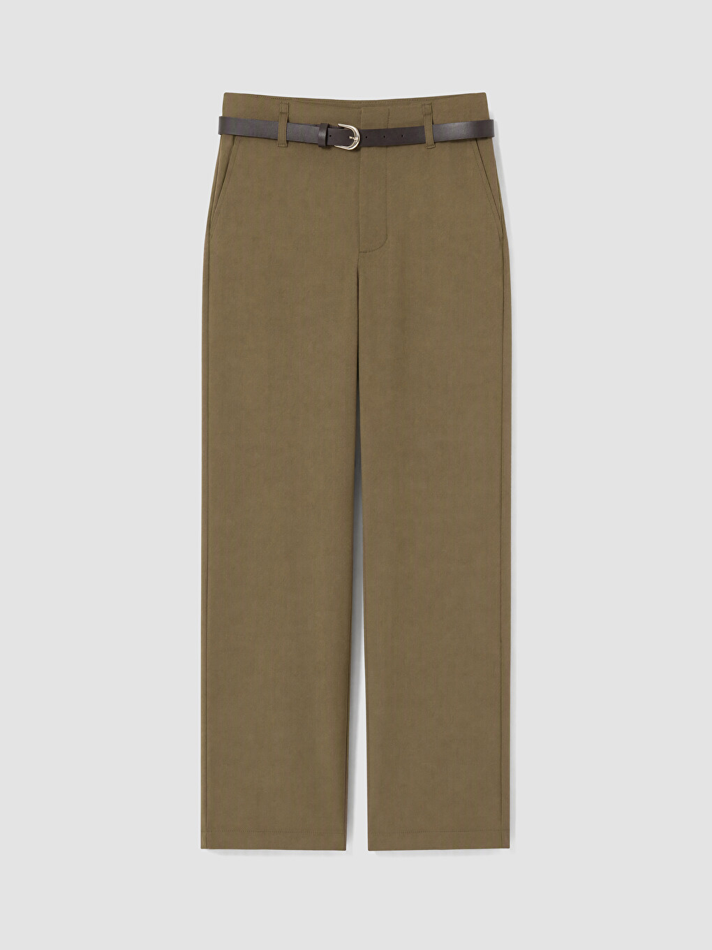 Woman Khaki Trousers