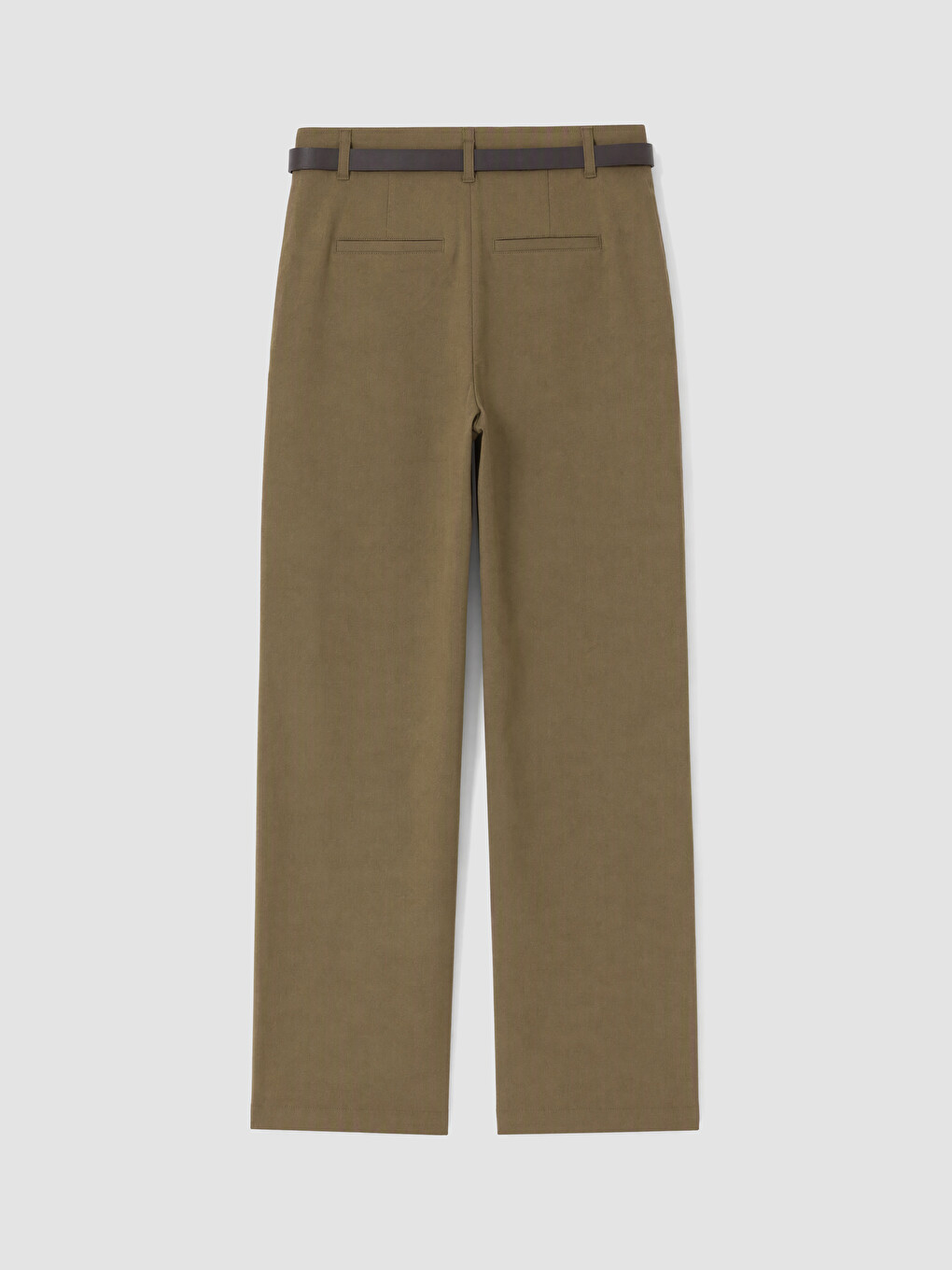 Woman Khaki Trousers-2