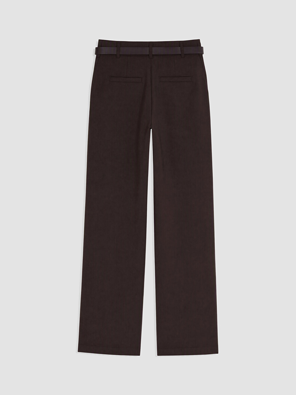 Woman Brown Trousers-2