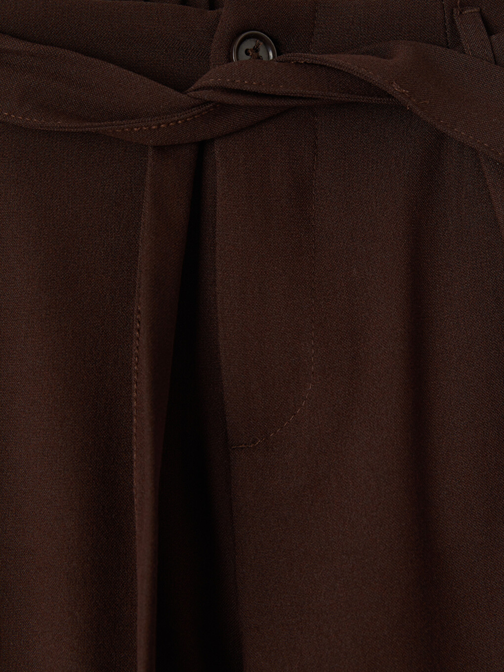 Elastic Waist Girls' Trousers-1