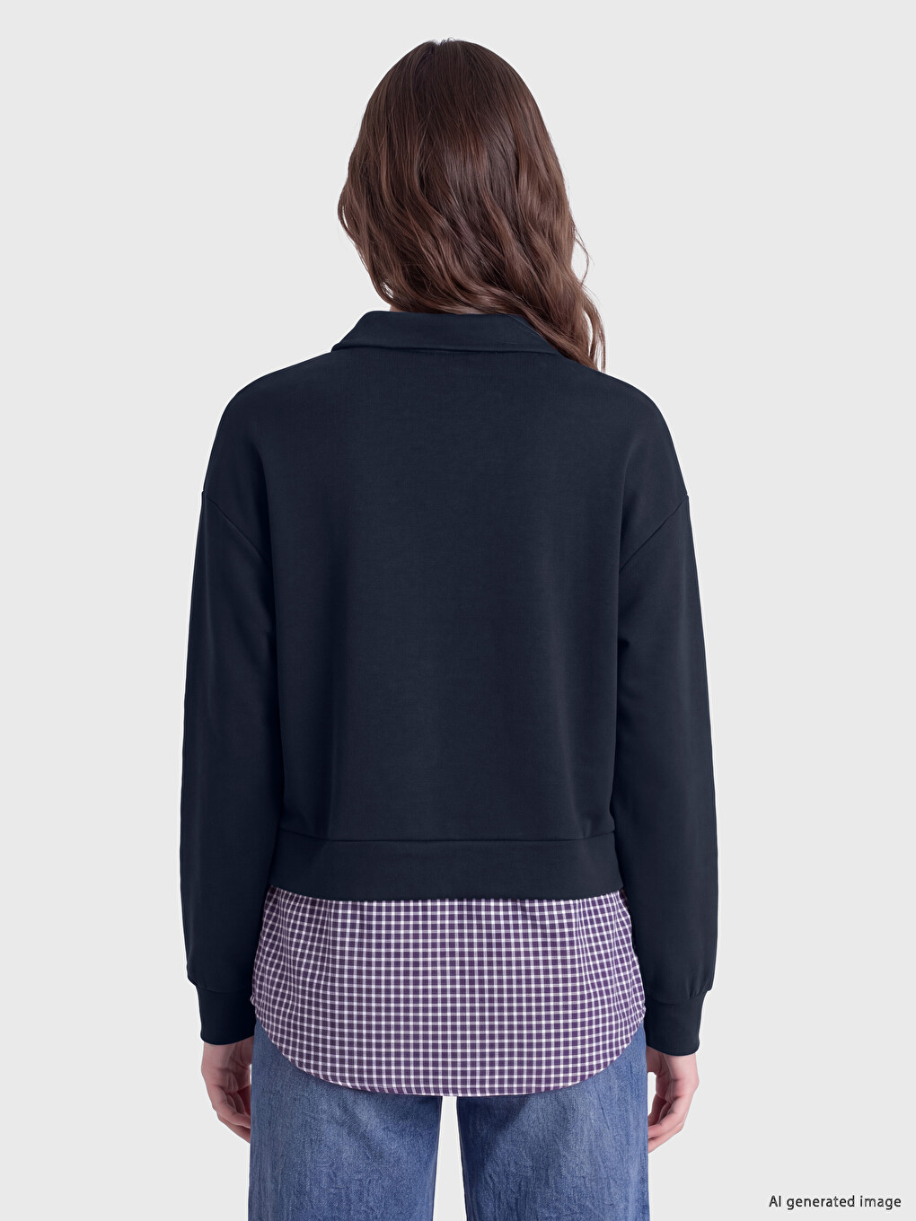 Soft Touch Women's Sweatshirt Tunic-3