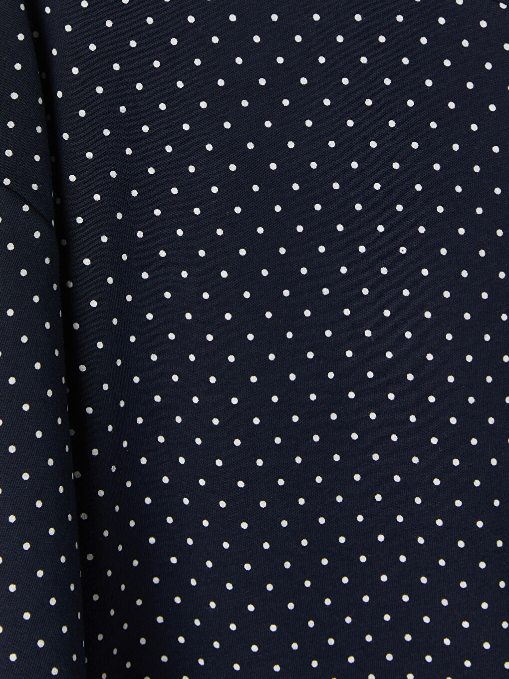 Lacivert Puantiyeli Kadın Pijama Takım-6