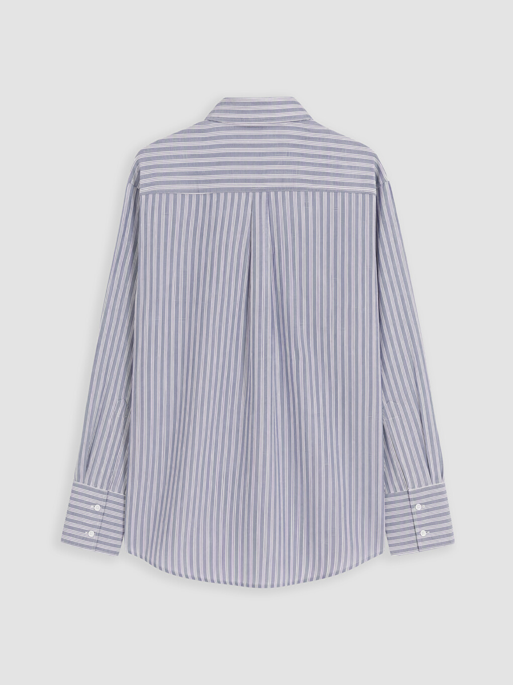 Striped Oxford Oversize Women's Shirt-6