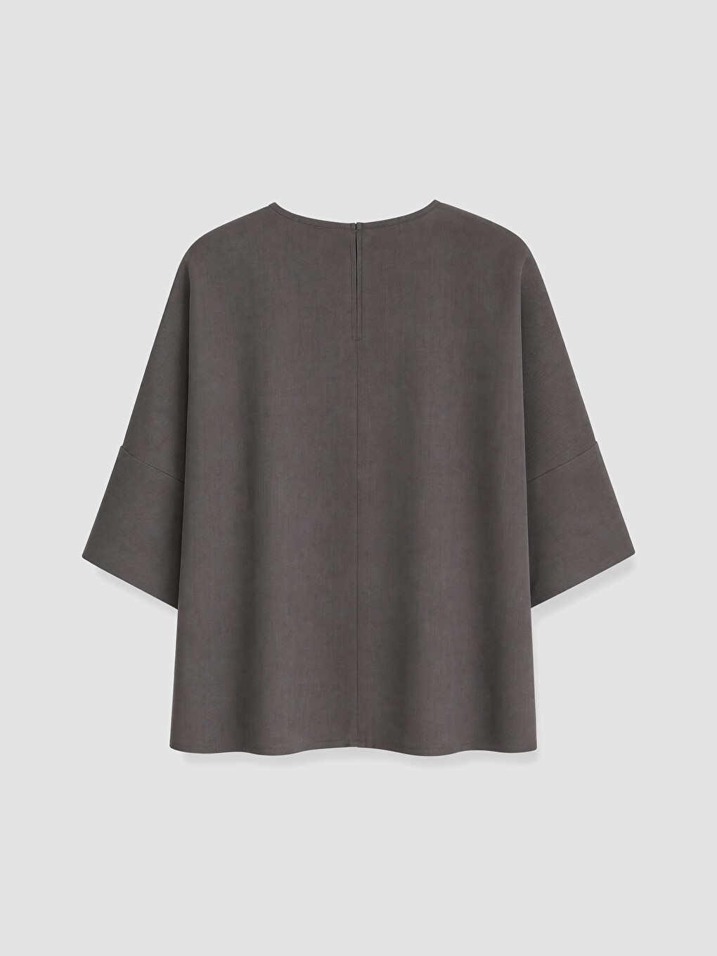 Crew Neck Oversize Blouse-2