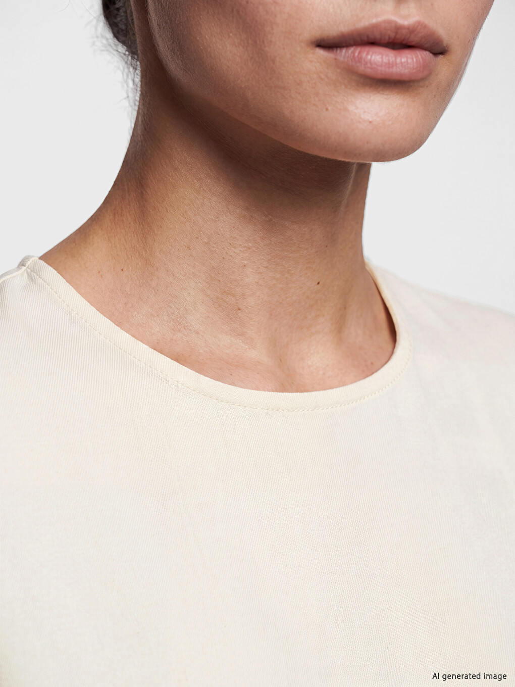 Crew Neck Oversize Blouse-2