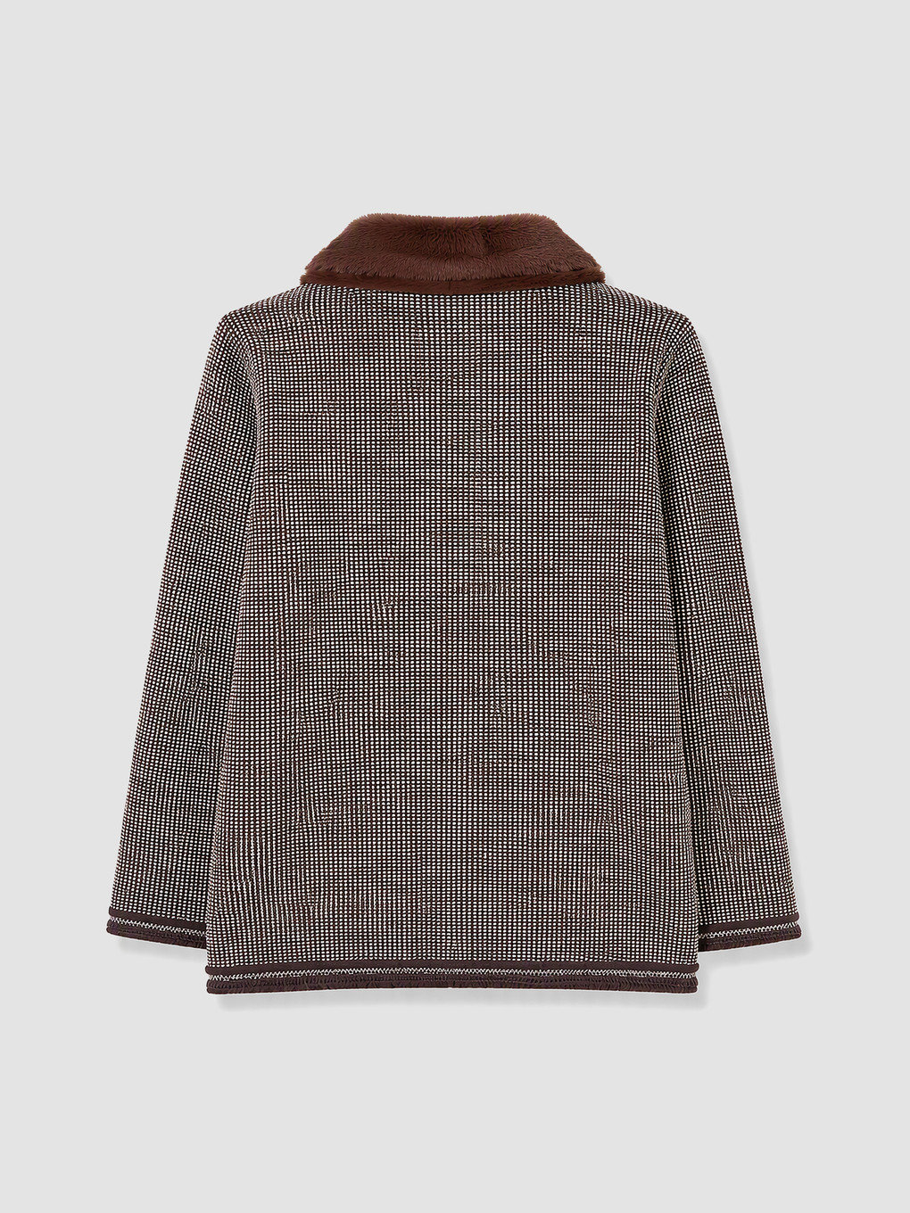 Woman Brown Cardigan-6