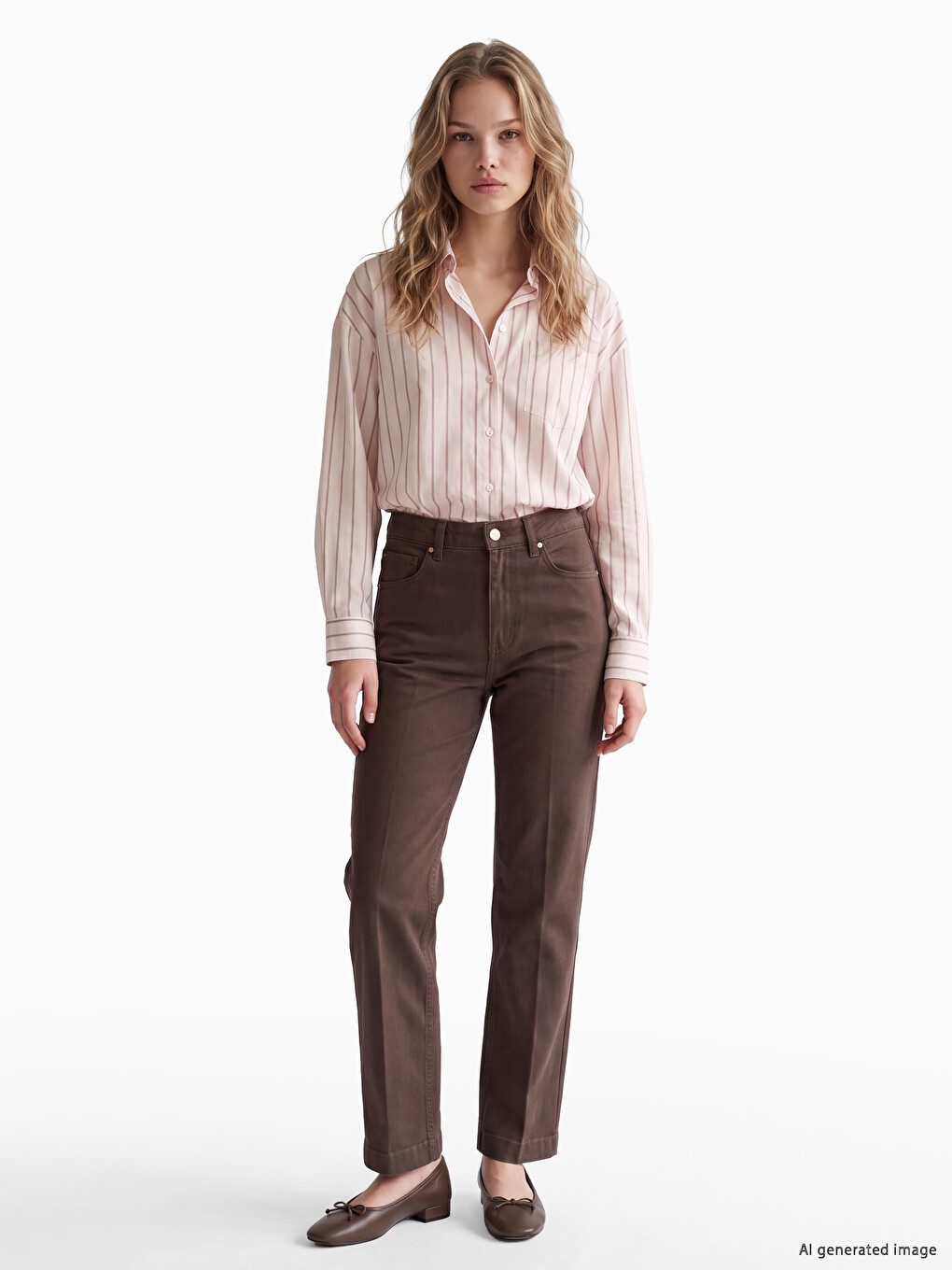 Woman Pink Shirt-1