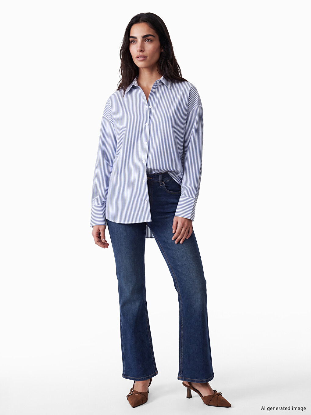 Woman Navy Shirt-1