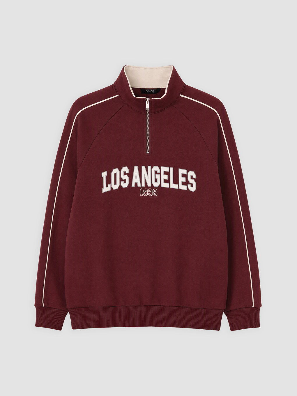 Man Bordeaux Sweatshirt-4