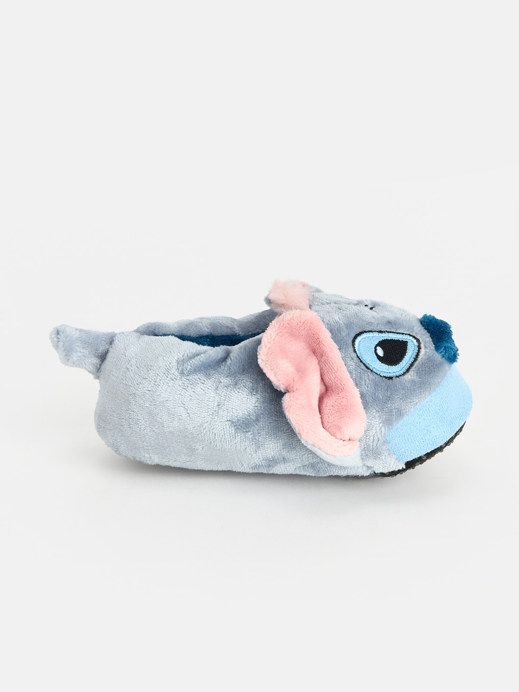 Mavi Lilo Ve Stitch Baskılı Kız Çocuk Panduf-1