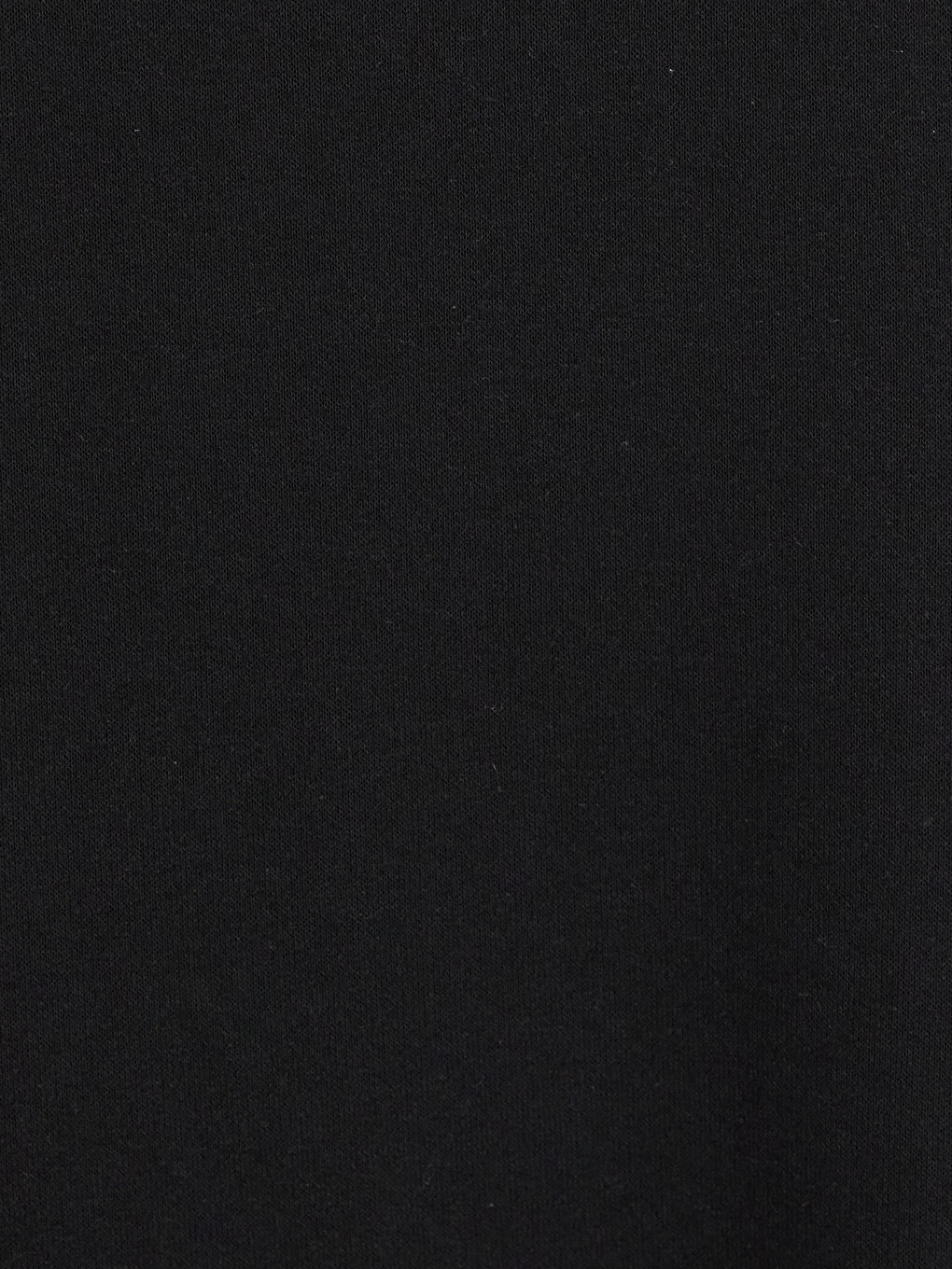 Siyah Bisiklet Yaka Erkek Sweatshirt-2