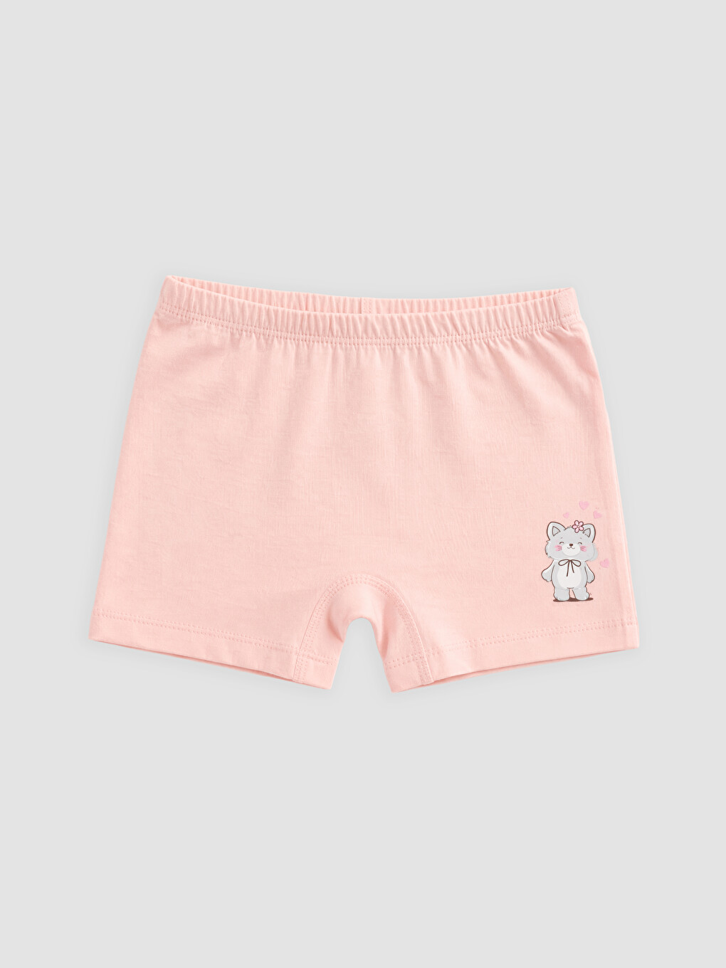 Pembe Kız Çocuk Boxer