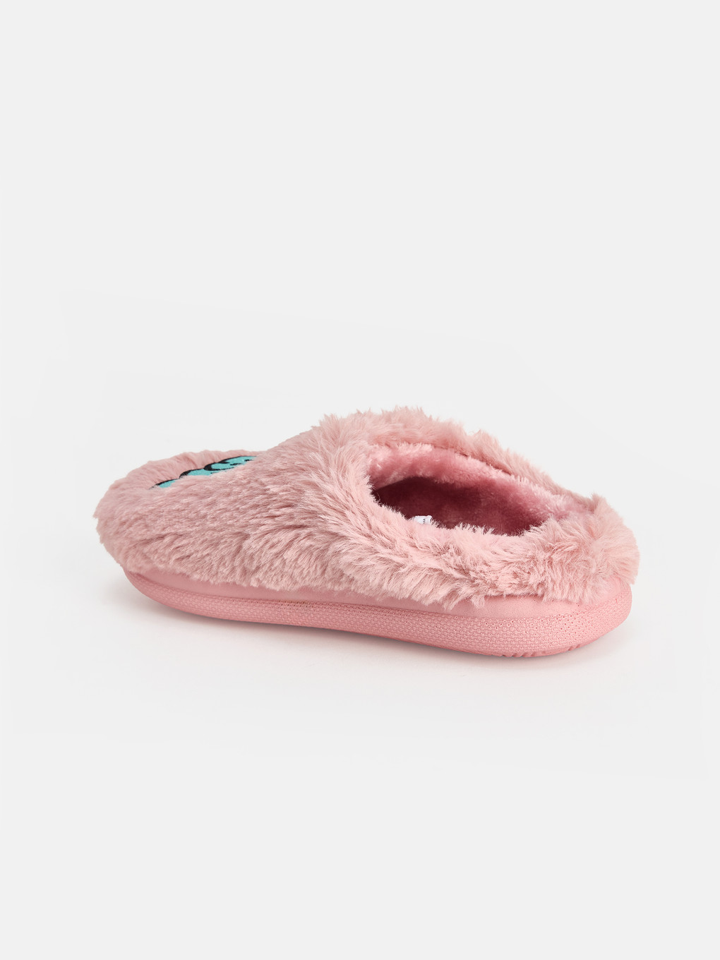 Pembe Stitch Figürlü Kız Çocuk Ev Terliği-3