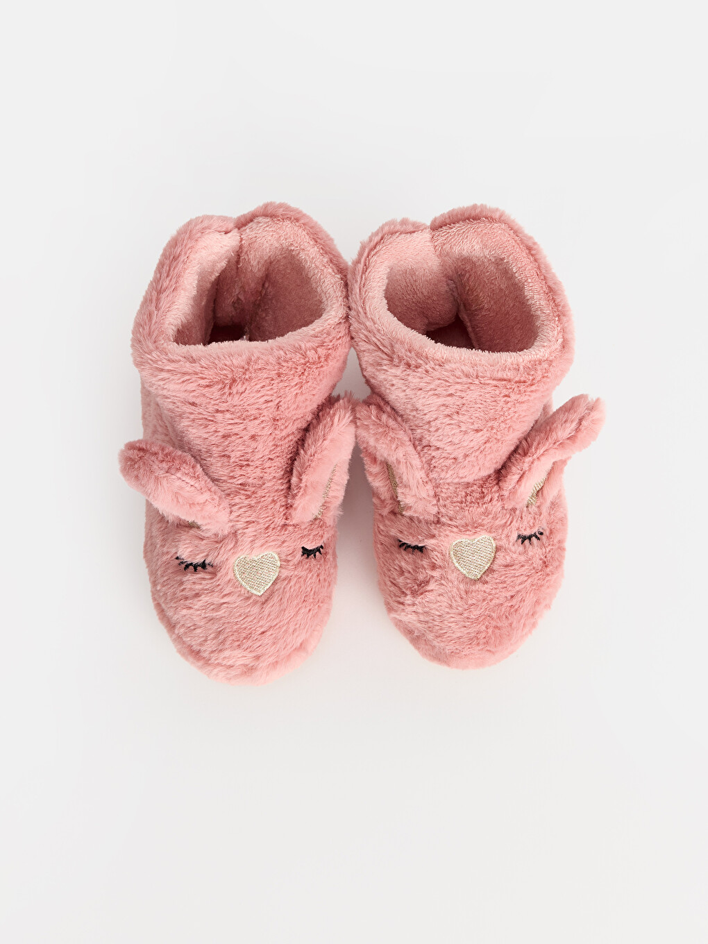 Embroidery Detailed Girls' Baby Home Boot-2