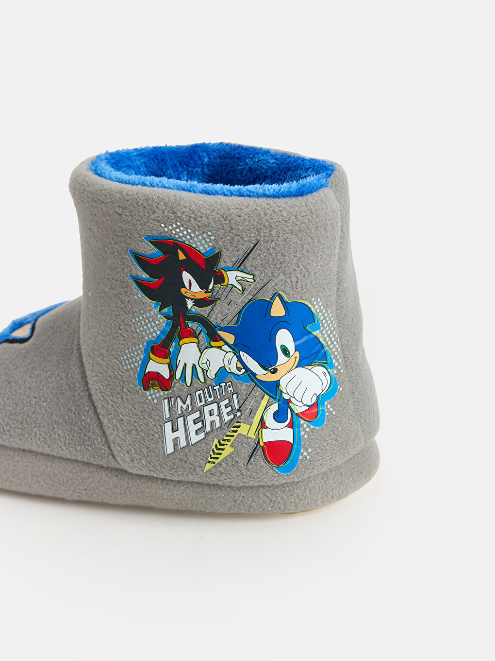 Sonic Printed Boys' Home Boot-4