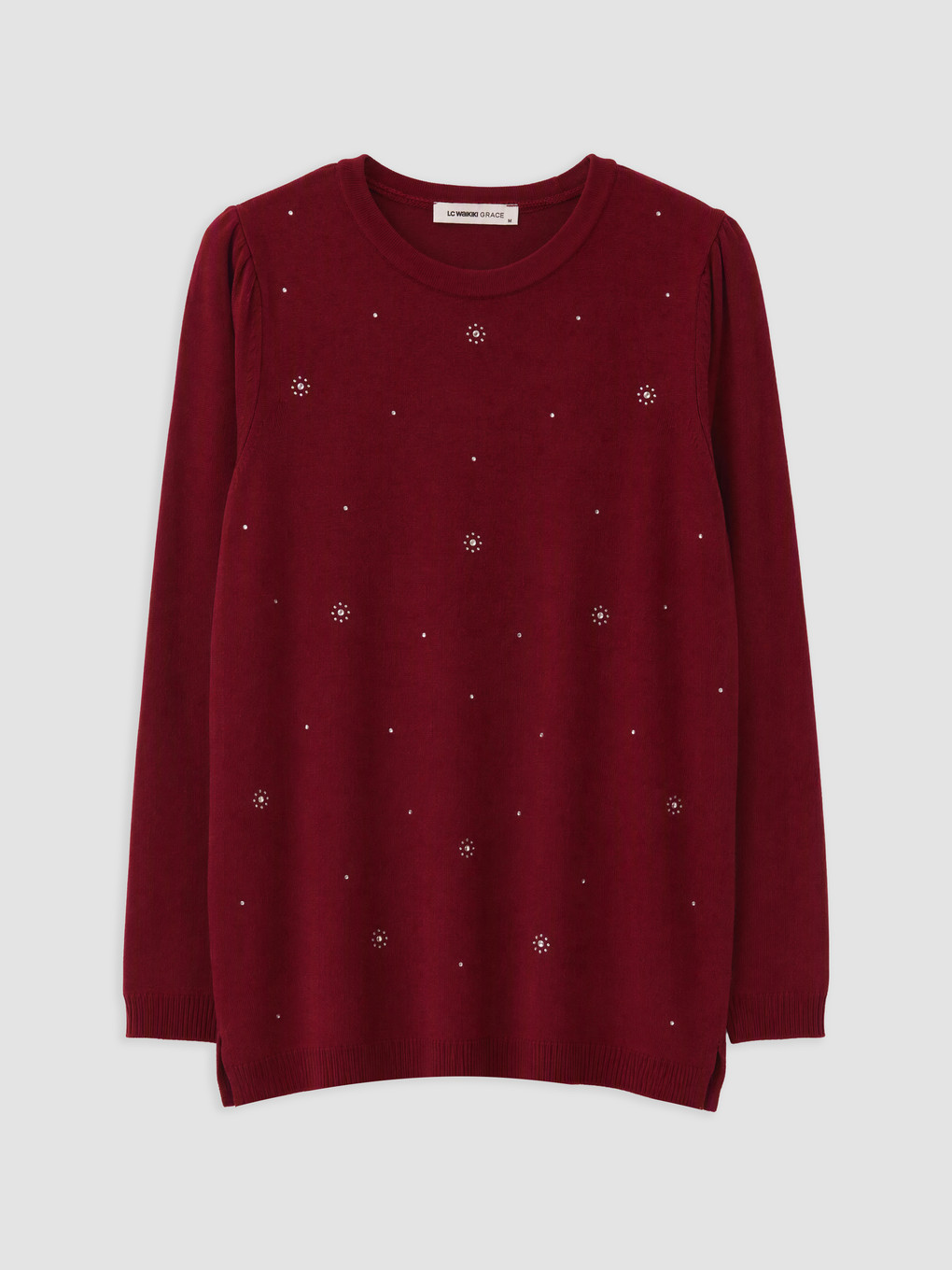 Woman Bordeaux Sweater