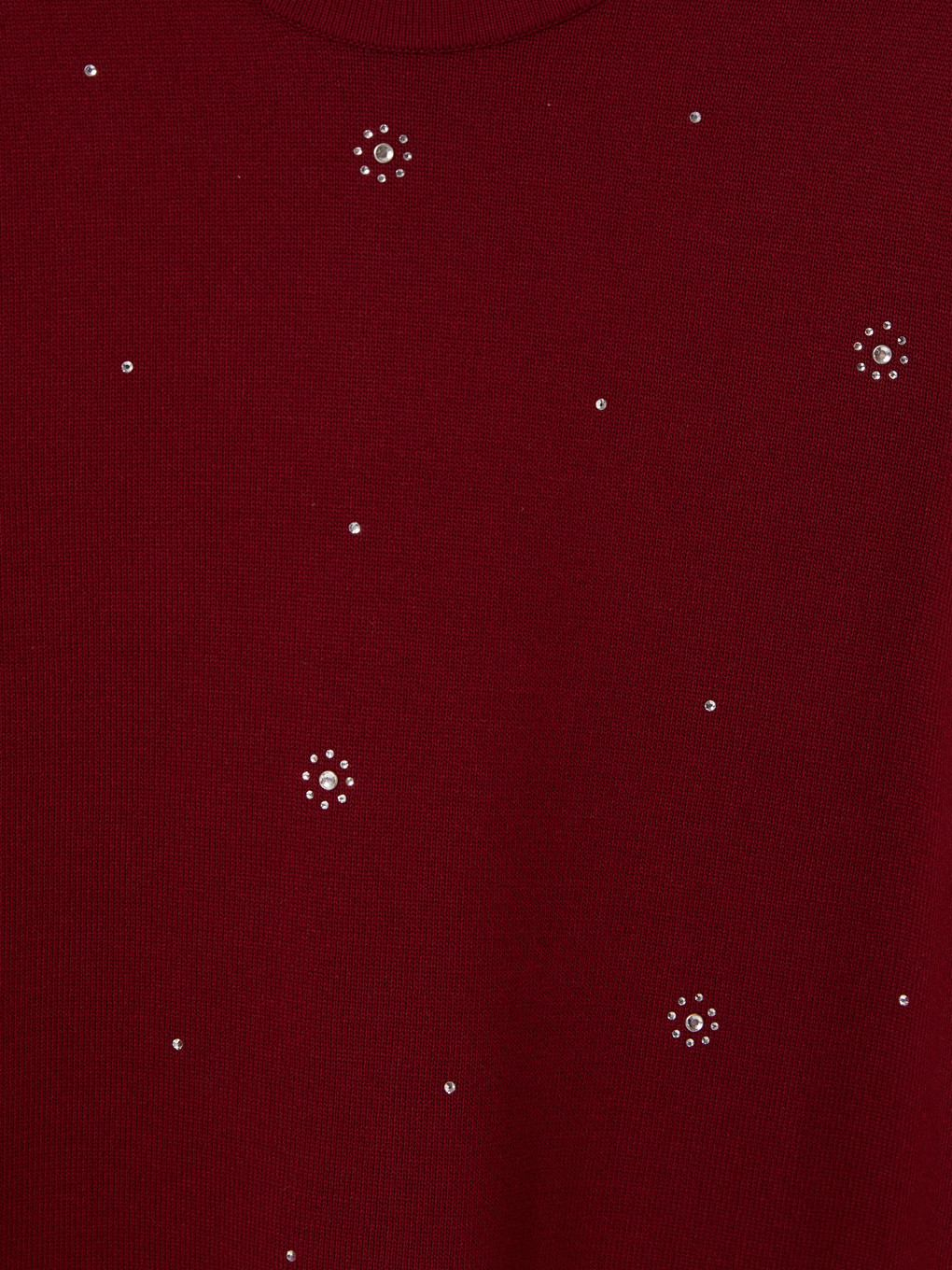 Woman Bordeaux Sweater-2