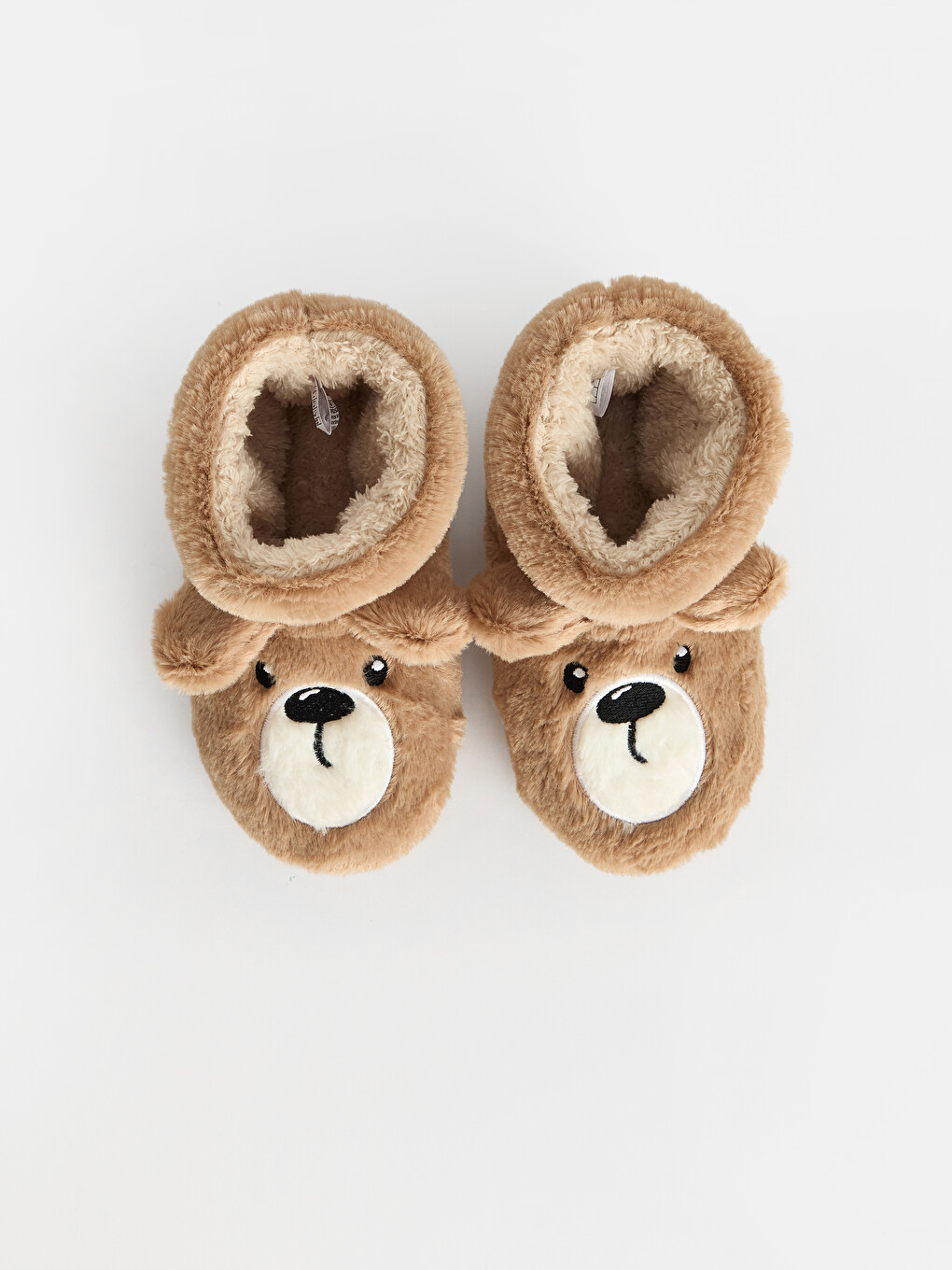Boy Beige Slipper Boots-1