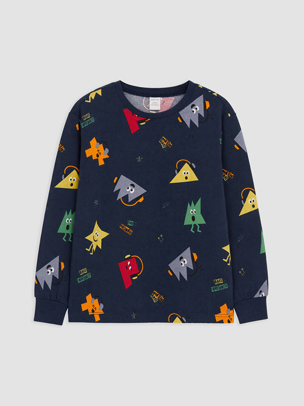 Printed Boys' Pyjamas Set-1