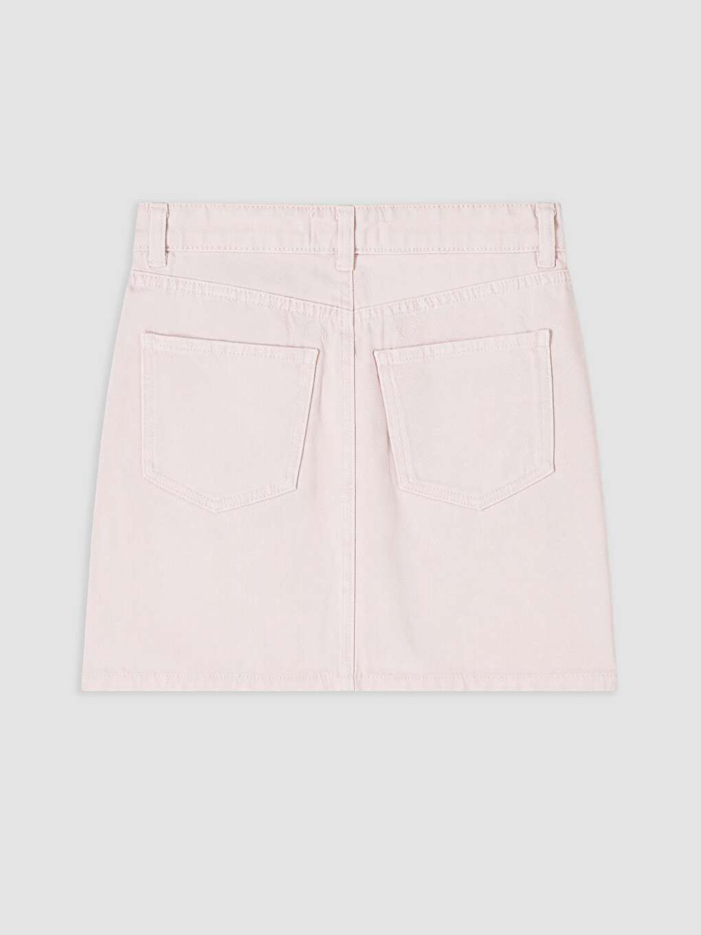 Pembe Regular Fit Mini Jean Etek-1