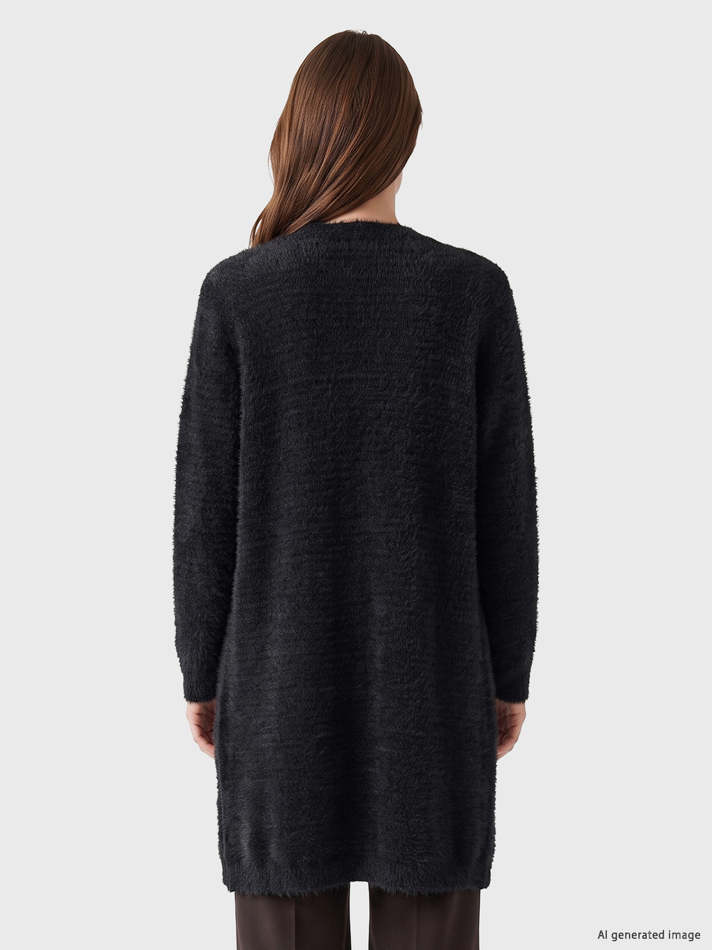 V Neck Women's Knitwear Cardigan-3