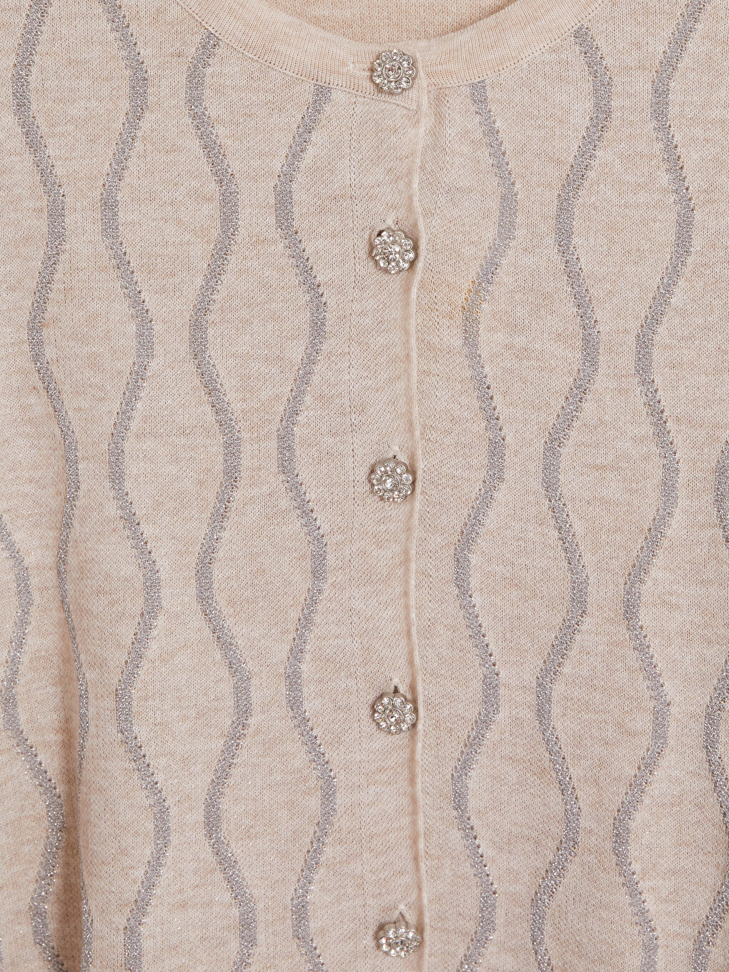 Woman Beige Cardigan-2