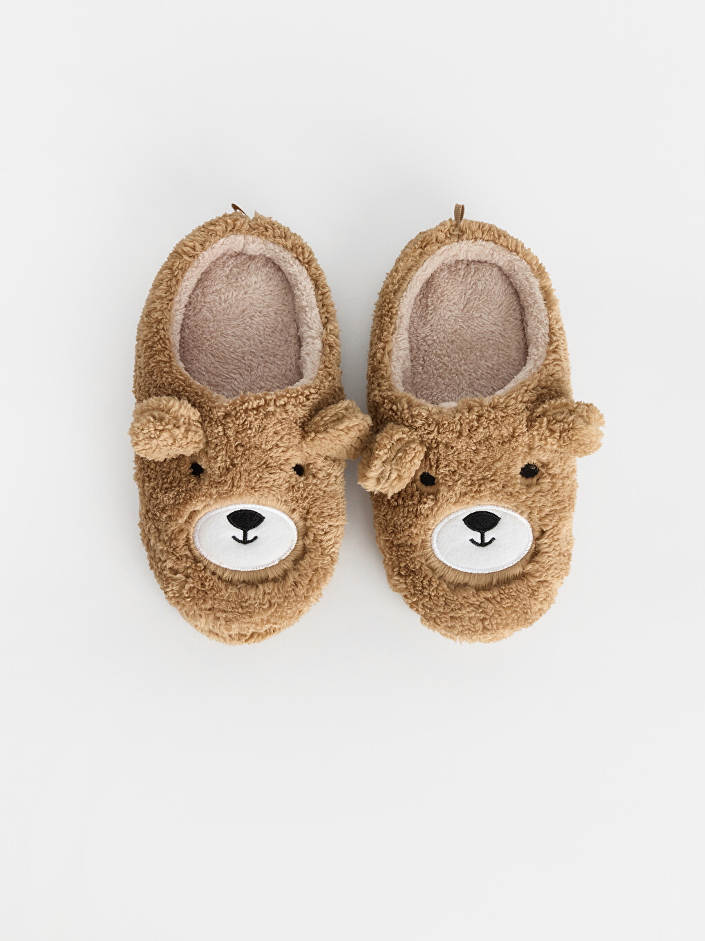 Animal Figured Plush Boys' Slipper-1