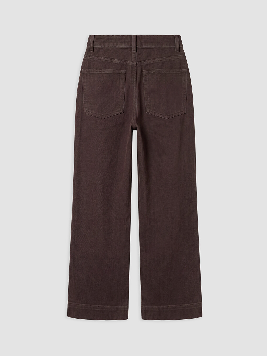 Pantalone Sa Visokim Strukom I Širokim Nogavicama Za Žene-1