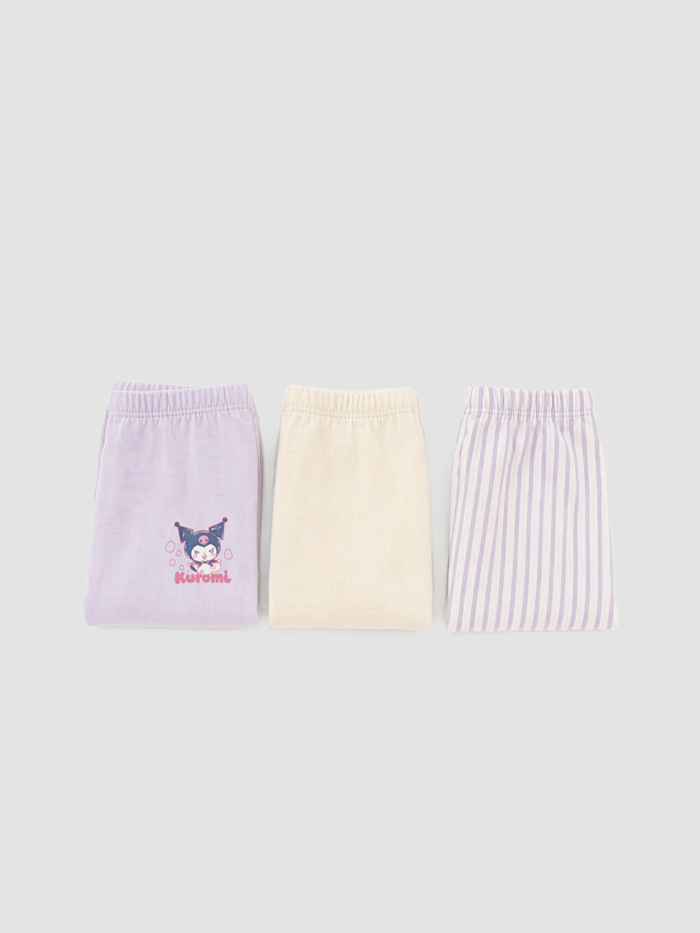 3-piece Kuromi Printed Girls' Boxer