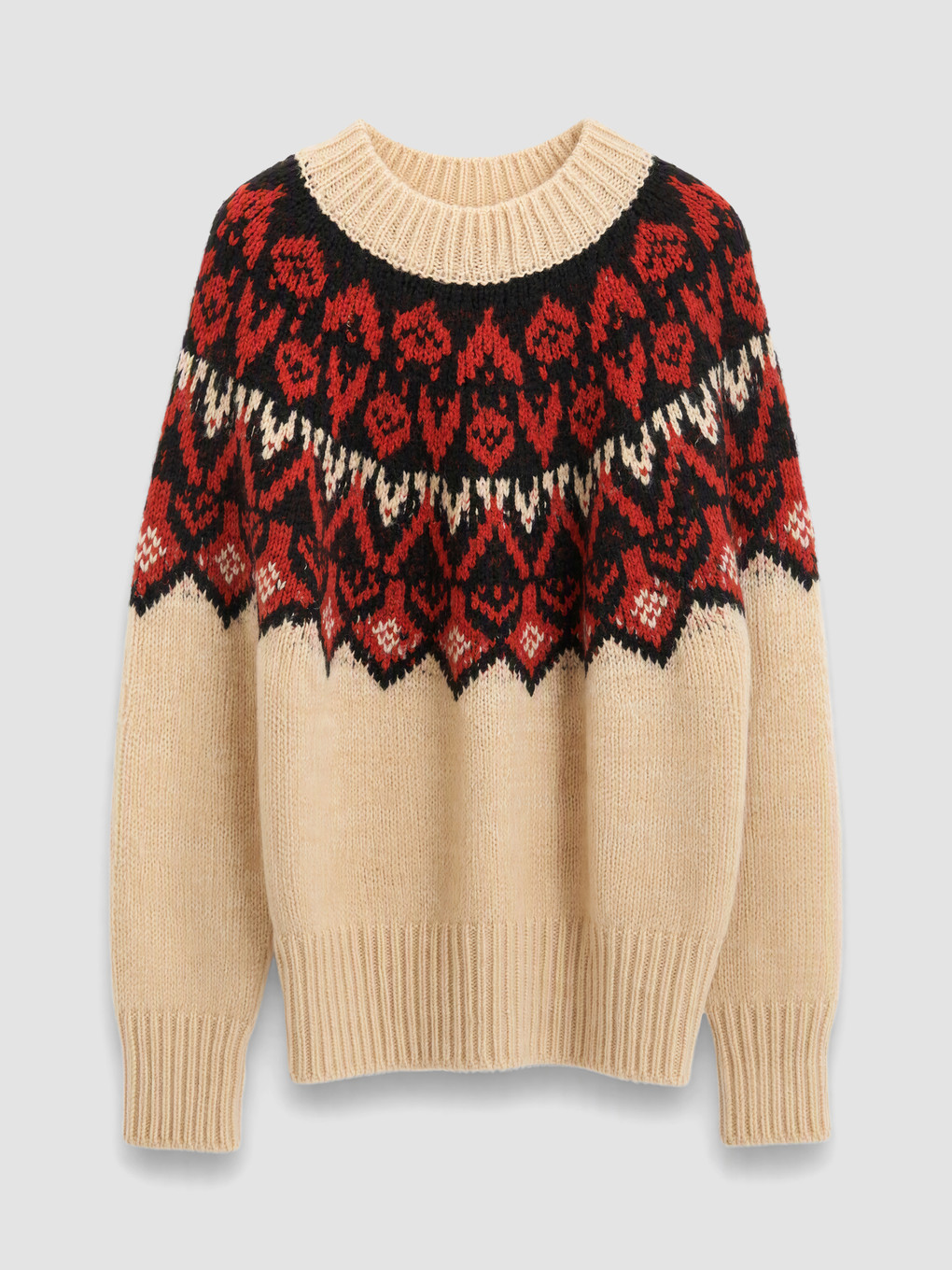 Patterned Women's Knitwear Sweater-4